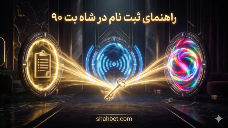 راهنمای ثبت نام در شاه بت ۹۰